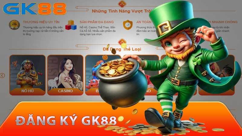 Chọn link chính chủ đăng ký GK88